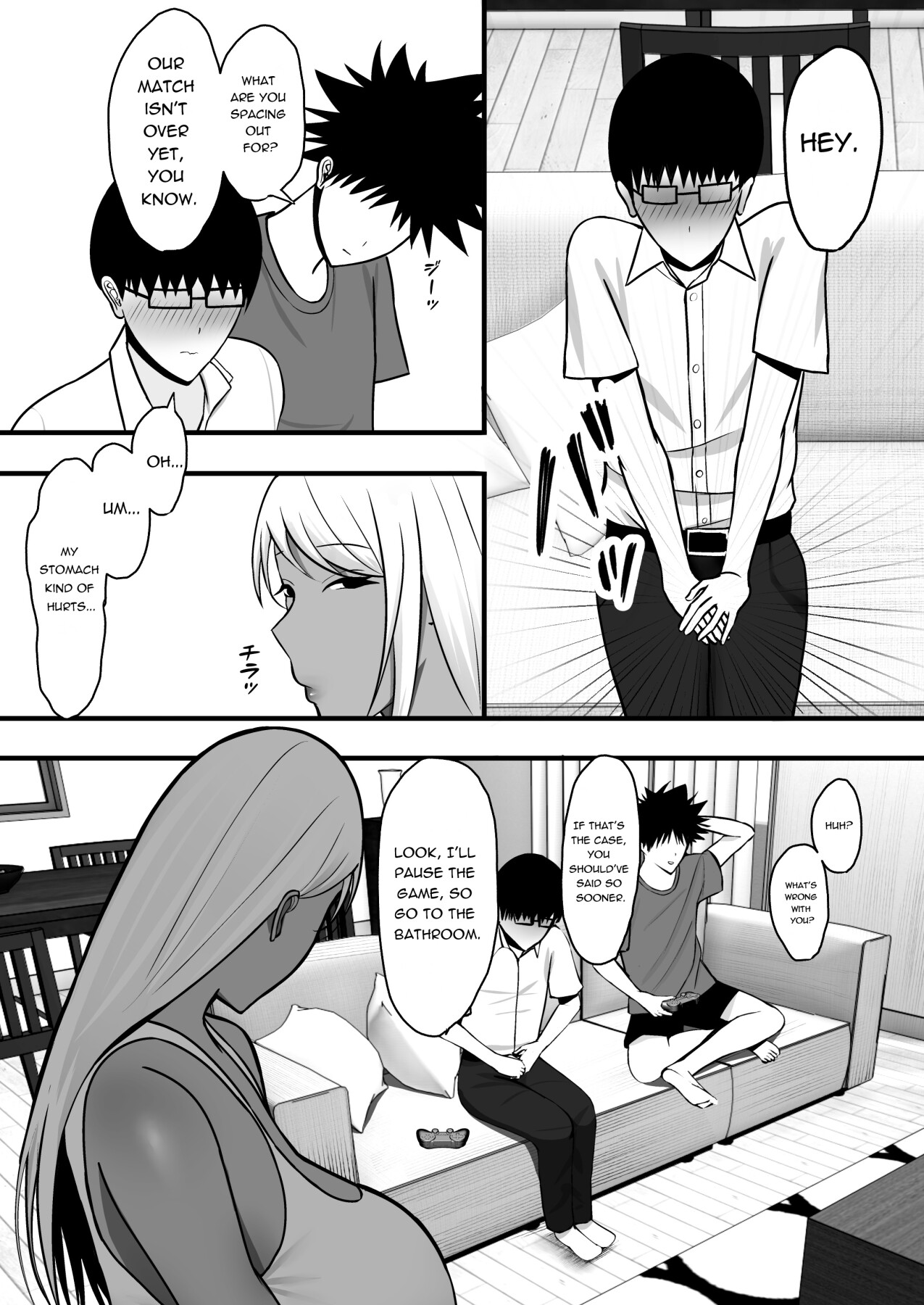 Hentai Manga Comic-GAL MOTHER SEX FRIEND-Read-10